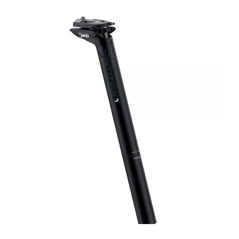 Sattelstütze Deda Zero 1 350mm 20mm Versatz Aluminium Schwarz