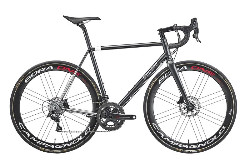 Condor Acciaio Stainless Disc Frameset