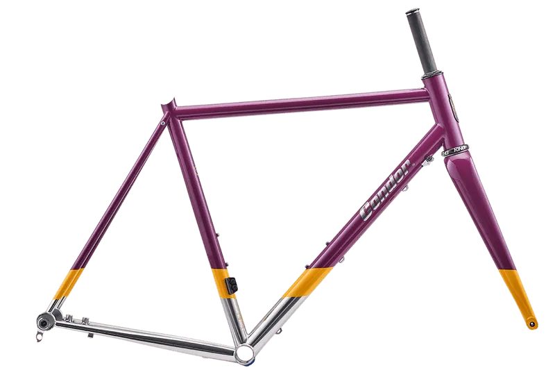 Condor Acciaio Stainless Disc Frameset
