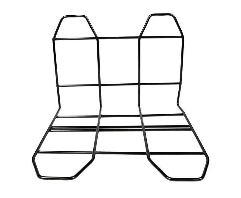 Gepäckträger-Verbreiterung 28x27x20cm inklusive 4-Haken-Gepäckspinne, ideal für zusätzliches Gepäck.