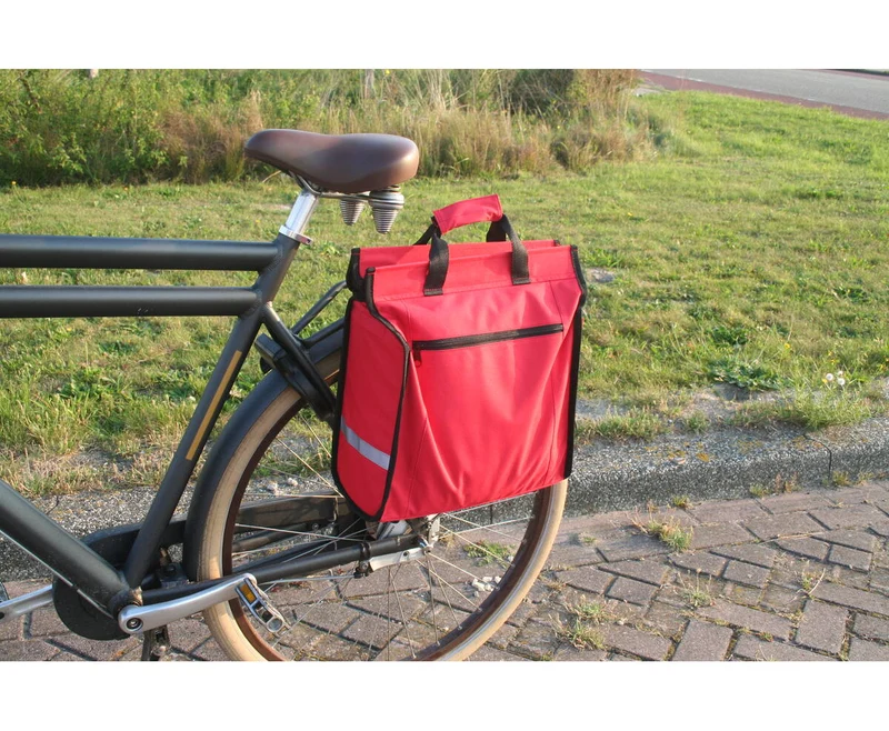 Fahrrad-Packtasche 20L mit Regenhülle - für Arbeit und Fahrradtouren