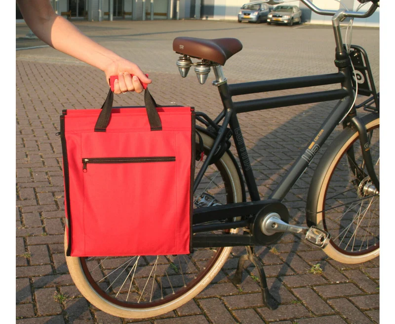 Fahrrad-Packtasche 20L mit Regenhülle - für Arbeit und Fahrradtouren