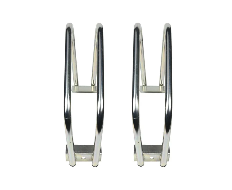Fahrradständer 2 Fahrräder, 395x320x270mm, Q195 Stahl, Platzsparend