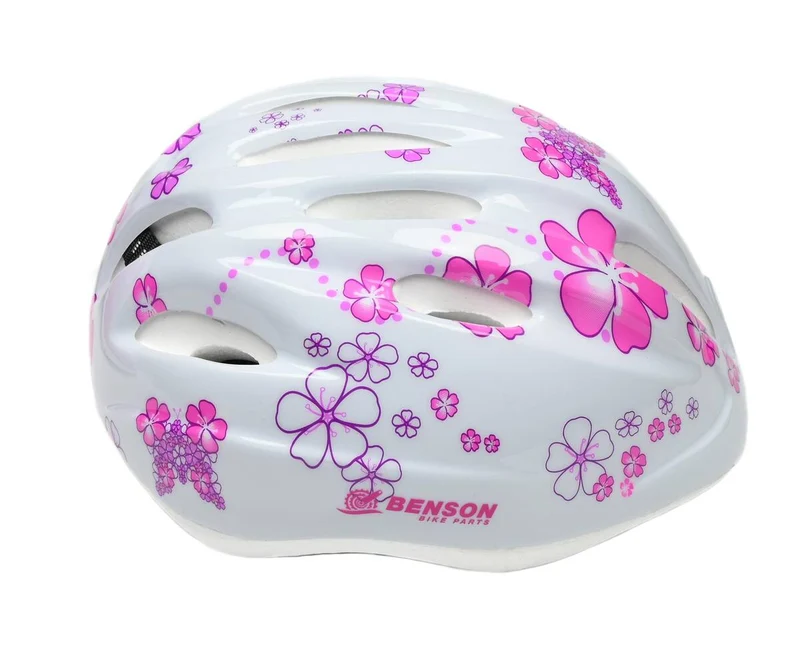 Fahrradhelm Mädchen S (48-52 cm) mit Belüftung und verstellbarer Passform