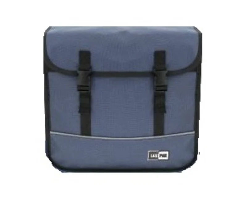 Doppelpacktasche aus Canvas 35L Blau, wasserabweisend, Einkaufstasche