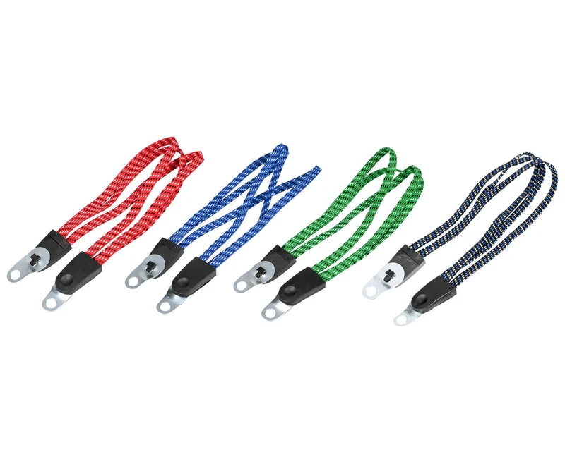 Elastisches Spanngummi-Set 60 cm - Sicherer Transport auf dem Fahrradgepäckträger