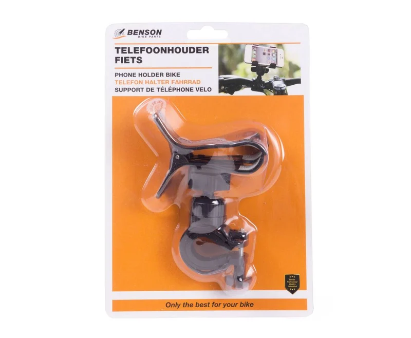 Handyhalterung Fahrrad, Easy Clip, ABS, 8,5x6x14,2cm, 70g, Universell