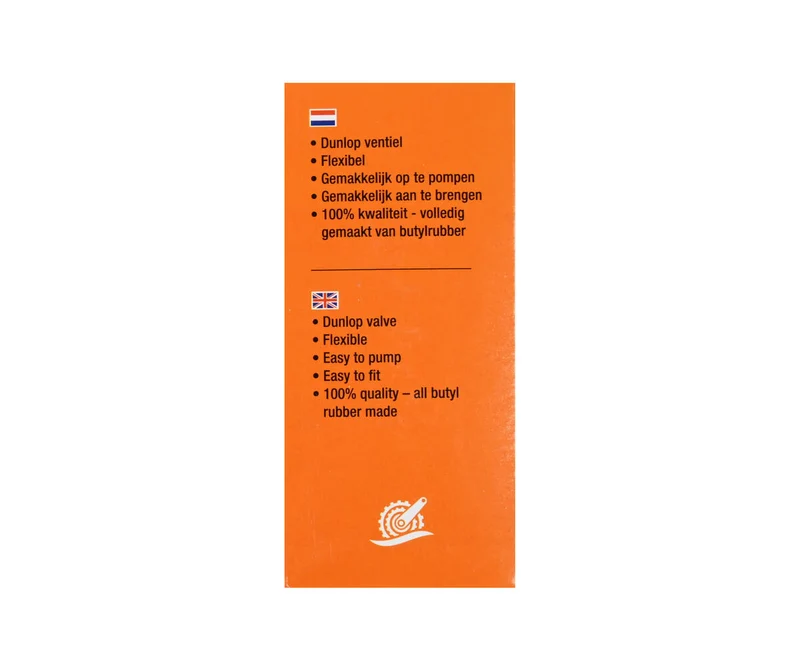 Fahrradschlauch 28x1 3/8x1 5/8 Butyl, Dunlop-Ventil, leichtgängiges Radfahren