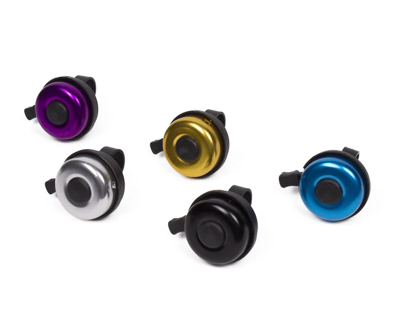 Fahrradklingel 52mm Aluminium, Ø22,2mm Lenker, heller Klang, schnell zu montieren
