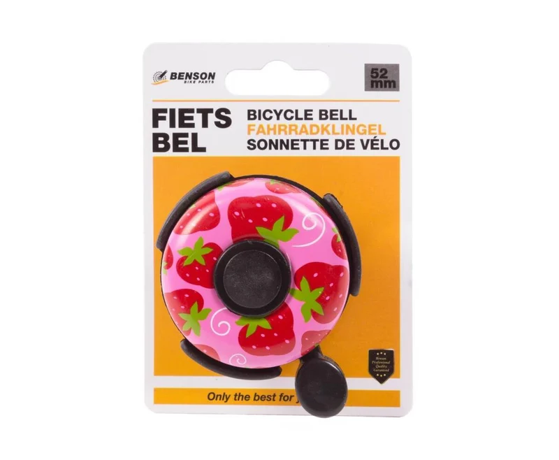 Fahrradklingel 52 mm: Heller Klang, einfache Montage, stilvolle Drucke