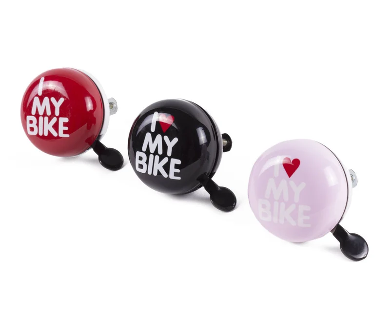 Fahrradklingel Ding-Dong 65 mm: Heller Klang, einfach zu montieren, stilvoll.