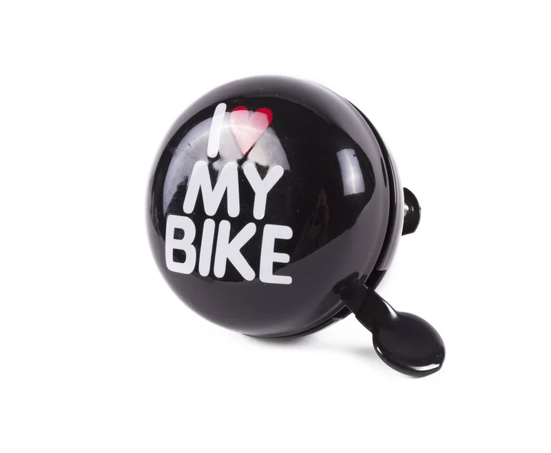 Fahrradklingel Ding-Dong 65 mm: Heller Klang, einfach zu montieren, stilvoll.
