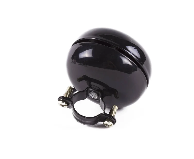 Fahrradklingel Ding-Dong 65 mm: Heller Klang, einfach zu montieren, stilvoll.