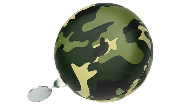 Fahrradklingel 80mm Camouflage, heller Klang, einfach zu montieren
