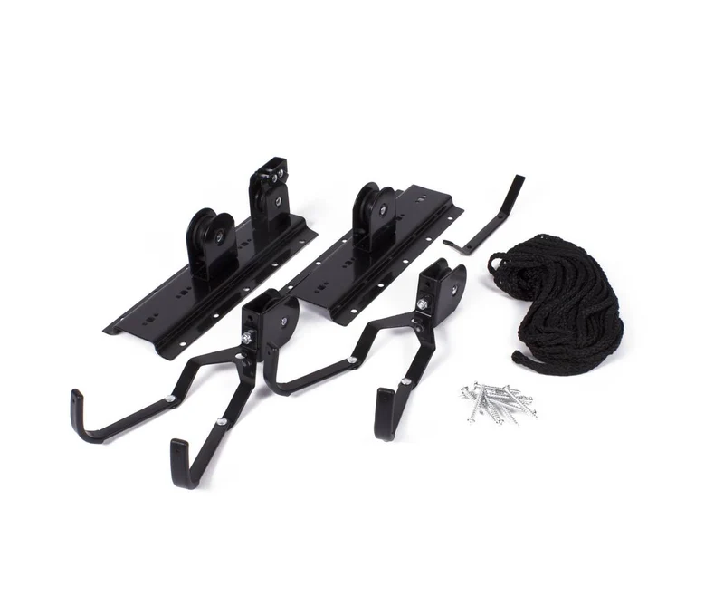 Fahrradlift Decke: 20kg Max, Gummierte Haken, Platzersparnis Garage