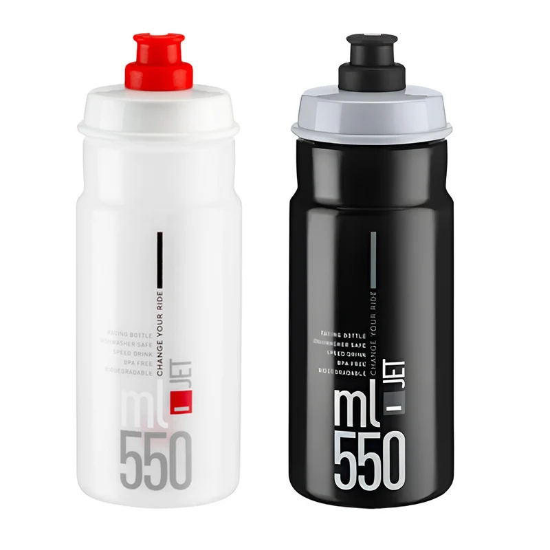 Bidon vélo Elite Jet 550 ml en plastique bio