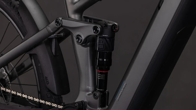 Cube Stereo Hybrid One22 Race 800 Wh E-Bike Fully slapgrey´n´chrome