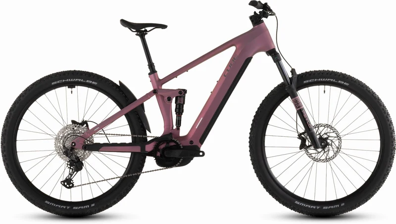 Cube Stereo Hybrid One22 Race 800 Wh E-Bike Fully shiftblush´n´black