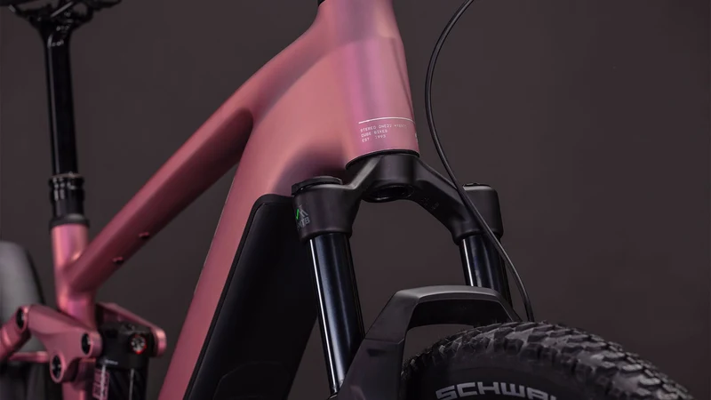 Cube Stereo Hybrid One22 Race 800 Wh E-Bike Fully shiftblush´n´black