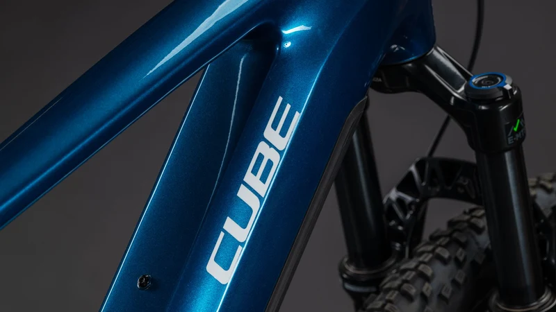 Cube Stereo Hybrid One22 Race 800 Wh E-Bike Fully electricblue´n´white