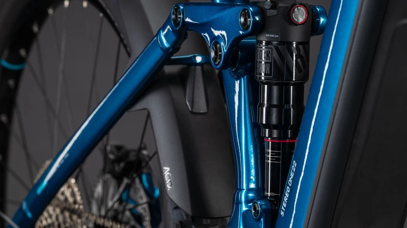 Cube Stereo Hybrid One22 Race 800 Wh E-Bike Fully electricblue´n´white
