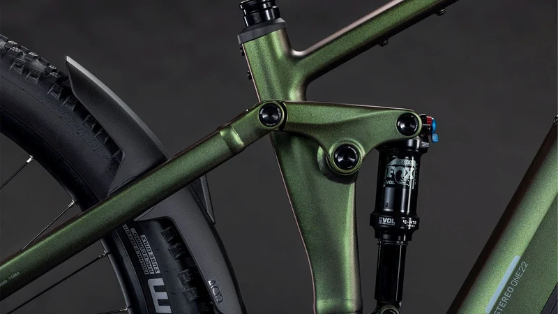 Cube Stereo Hybrid One22 SLX 800 Wh E-Bike Fully stellar´n´green
