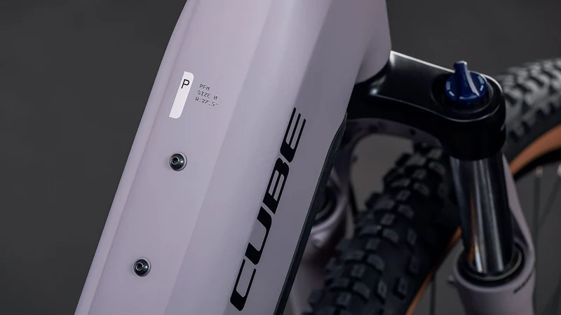 Cube Reaction Hybrid Performance 600 Wh E-Bike Hardtail Easy Entry 27,5" plumgrey´n´black