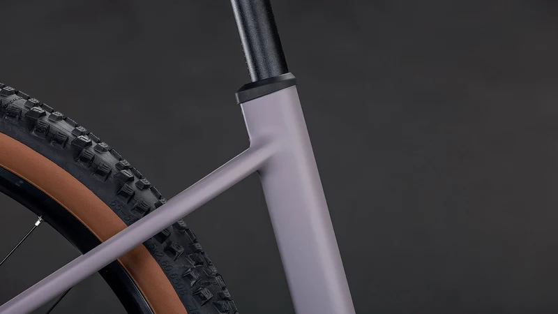 Cube Reaction Hybrid Performance 600 Wh E-Bike Hardtail Easy Entry 27,5" plumgrey´n´black