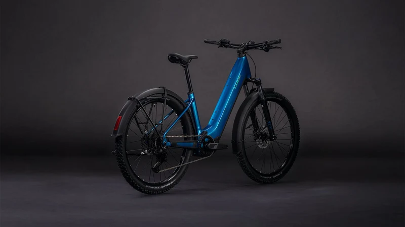 Cube Reaction Hybrid Performance FE 600 Wh E-Bike Hardtail Easy Entry 27,5" electricblue´n´dazzle
