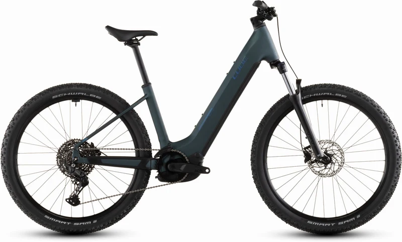 Cube Reaction Hybrid One 600 Wh E-Bike Hardtail Easy Entry 27,5" royalgreen´n´prism