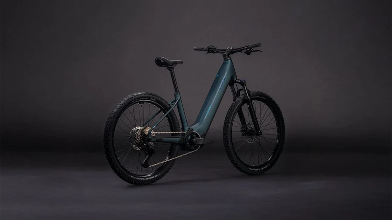 Cube Reaction Hybrid One 800 Wh E-Bike Hardtail Easy Entry 27,5" royalgreen´n´prism