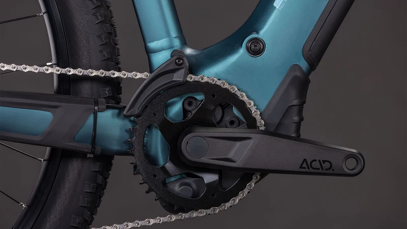 Cube Reaction Hybrid One 800 Wh E-Bike Hardtail Trapeze royalgreen´n´prism