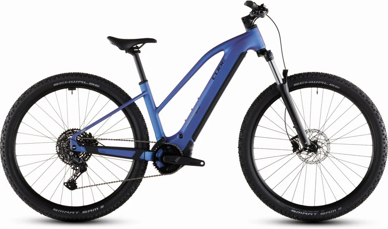 Cube Reaction Hybrid One 600 Wh E-Bike Hardtail Trapeze blueiris´n´reflect