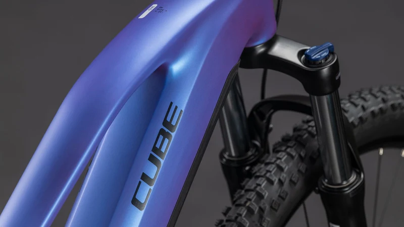 Cube Reaction Hybrid One 600 Wh E-Bike Hardtail Trapeze blueiris´n´reflect