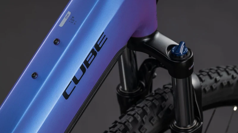 Cube Reaction Hybrid One 800 Wh E-Bike Hardtail Easy Entry 27,5" blueiris´n´reflect