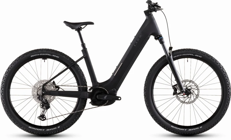 Cube Reaction Hybrid Pro 800 Wh E-Bike Hardtail Easy Entry 27,5" blackline