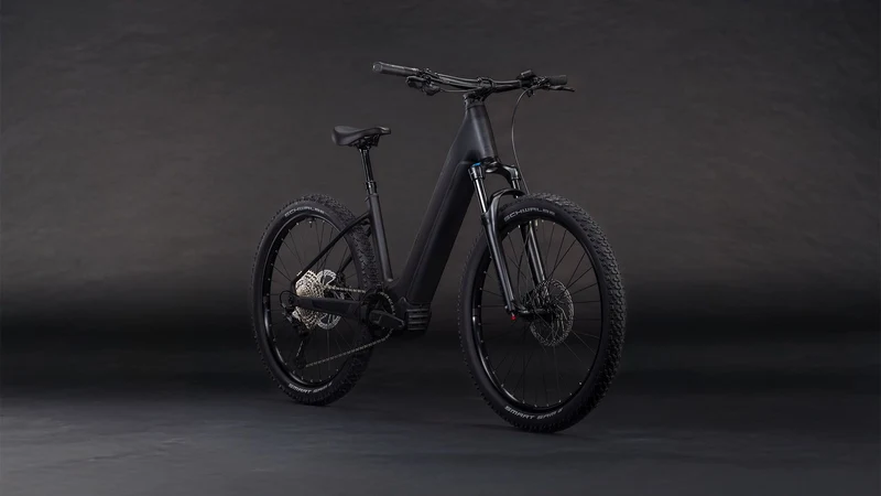 Cube Reaction Hybrid Pro 800 Wh E-Bike Hardtail Easy Entry 27,5" blackline