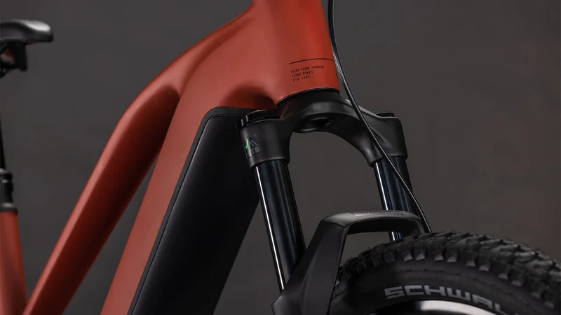 Cube Reaction Hybrid Race 800 Wh E-Bike Hardtail Trapeze amber´n´black