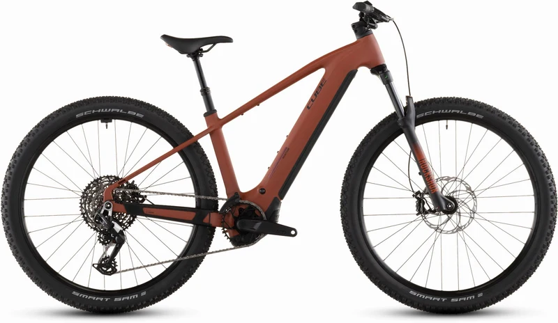 Cube Reaction Hybrid Race 800 Wh E-Bike Hardtail Diamant amber´n´black