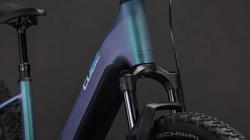 Cube Reaction Hybrid Race 800 Wh E-Bike Hardtail Easy Entry 27,5" polarlight´n´prism