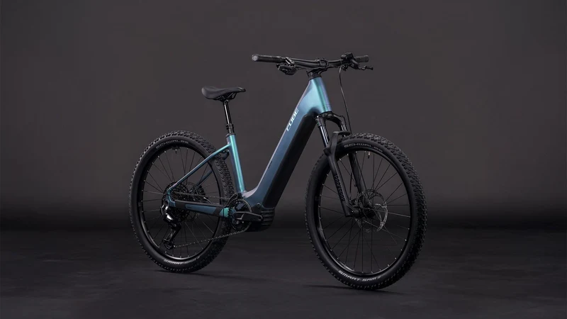Cube Reaction Hybrid Race 800 Wh E-Bike Hardtail Easy Entry 27,5" polarlight´n´prism