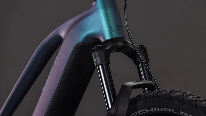 Cube Reaction Hybrid Race 800 Wh E-Bike Hardtail Trapeze polarlight´n´prism