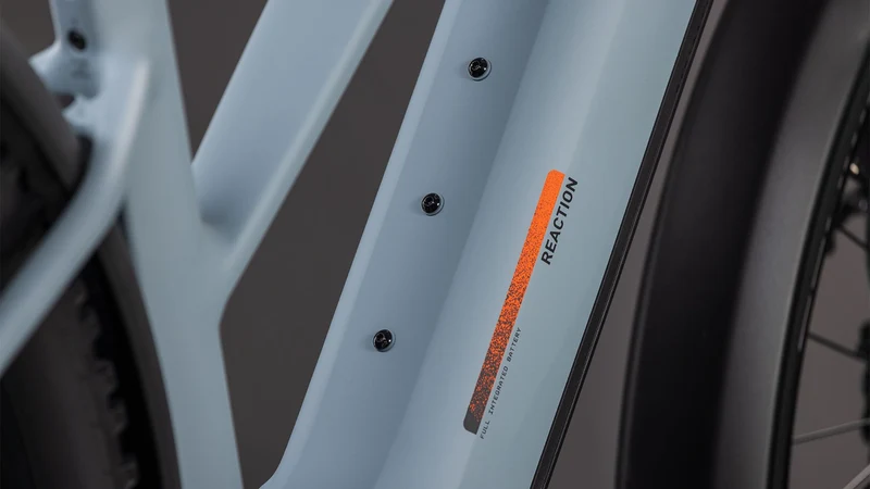 Cube Reaction Hybrid Race FE 800 Wh E-Bike Hardtail Trapeze vulcan´n´orange
