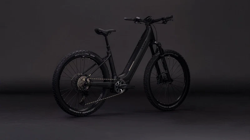 Cube Reaction Hybrid SLX 800 Wh E-Bike Hardtail Easy Entry 27,5" silverdust´n´chrome