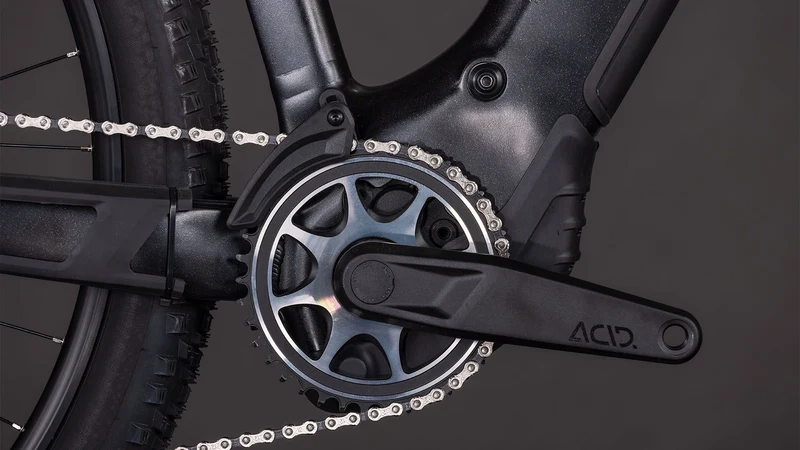 Cube Reaction Hybrid SLX 800 Wh E-Bike Hardtail Diamant silverdust´n´chrome