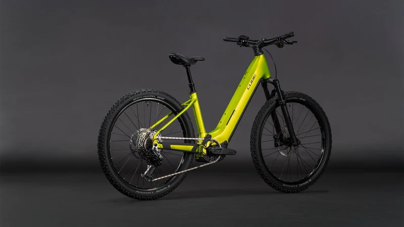 Cube Reaction Hybrid Race 800 Wh E-Bike Hardtail Easy Entry 27,5" lizard´n´black
