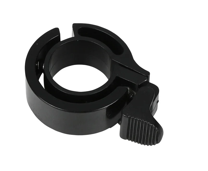 Fahrradklingel 39 mm Alu, kompakt & schnell montierbar für sicheres Radfahren