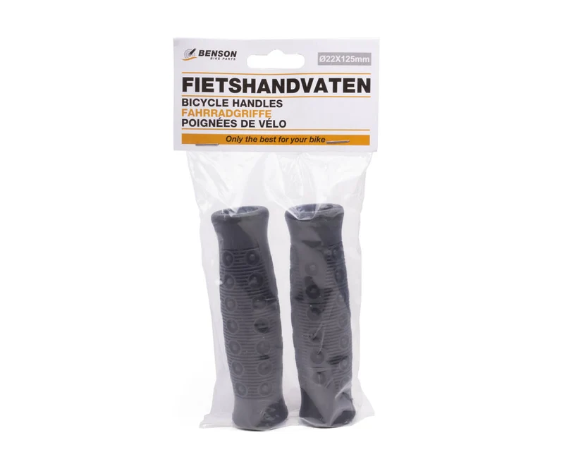 Fahrradgriffe 125 mm, Kunstleder, Schaumstoff, ø 22,2 mm, Citybike.