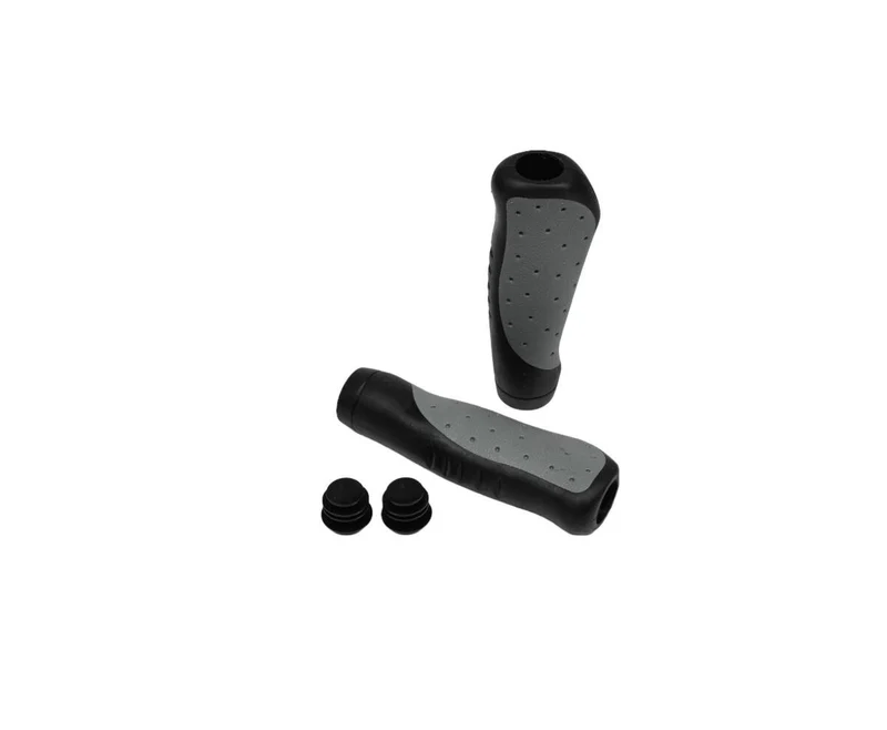 Fahrradgriffe 135 mm, TPE-Material, Ø 22,2 mm, inkl. Lenkerendstopfen