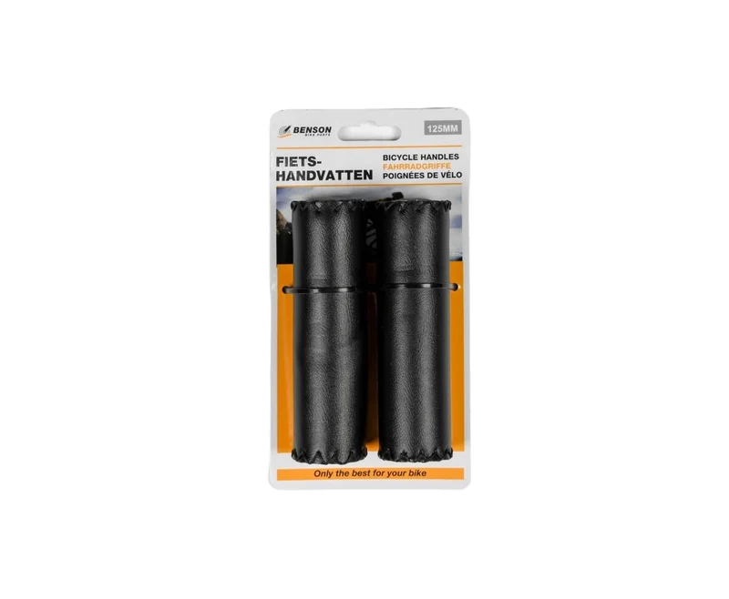 Fahrradgriffe 125mm Schwarz, fester Halt für komfortable Fahrten